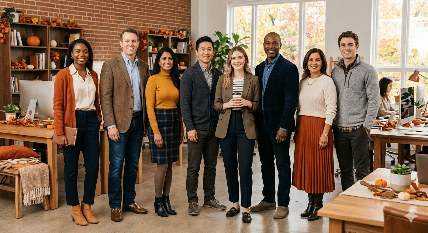 fall office outfit 